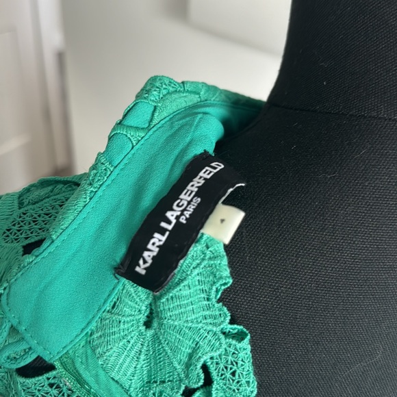 Stunning Green Karl Lagersfeld dress-Never Worn - Picture 3 of 3
